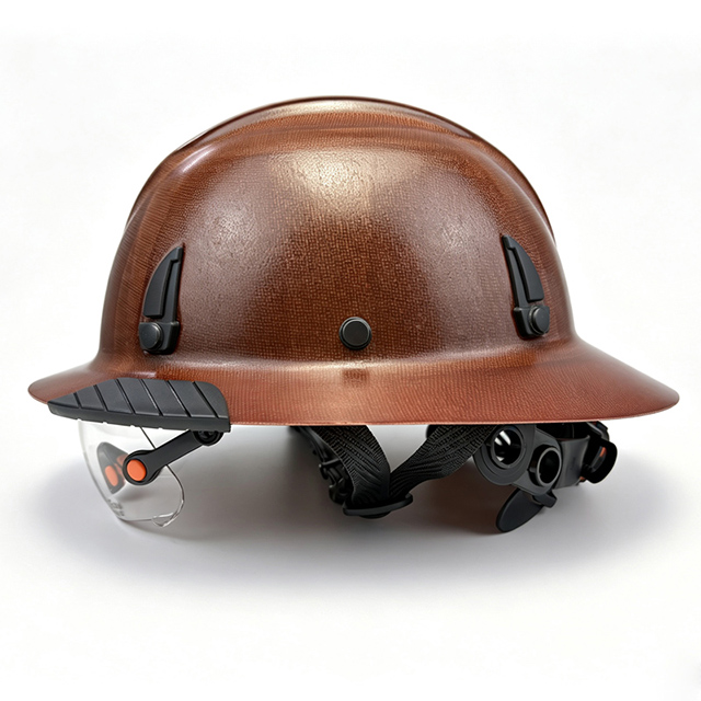 Type I Class G Fiberglass Full Brim Hard Hat SNHF08