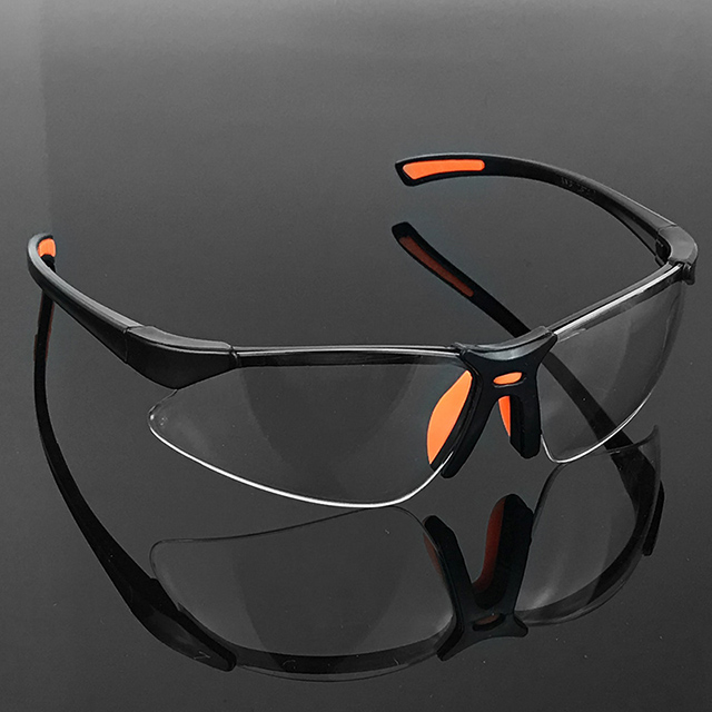 Sport Style Safety Glasses with Clear Lens for Industrial Eye Protection