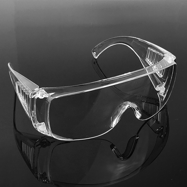 Wrap Around Safety Glasses with Clear Protective Lens