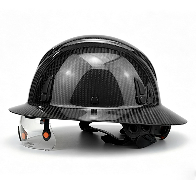 Type I Class C Carbon Fiber Hard Hat SNHF01