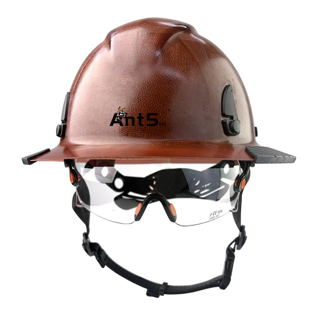Type I Class G Fiberglass Full Brim Hard Hat SNHF08